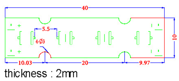 20W COB LED UV-modul för linjär UV-härdningsmaskin