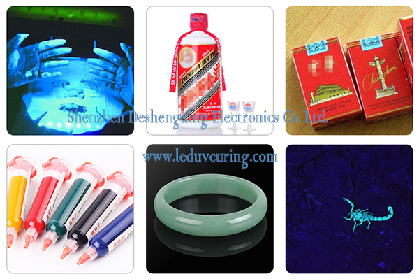 395nm High Energy UV Curing Lamp Ultraviolet Torch Light