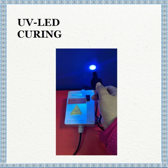 universell internationell standard UV led härdning maskin erbjuder hög effekt 10w 365nm