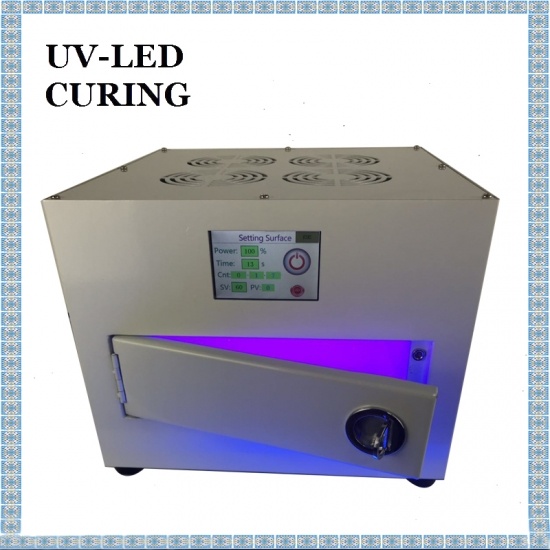 385 nm UV-ugnen Stängd UV-härdningslåda 3D-tryckhärdning