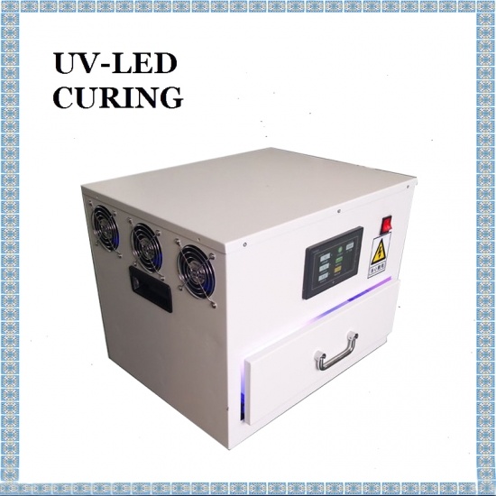Lådtyp UV LED-härdningsugn UV-härdningsmaskin för timingexperiment
