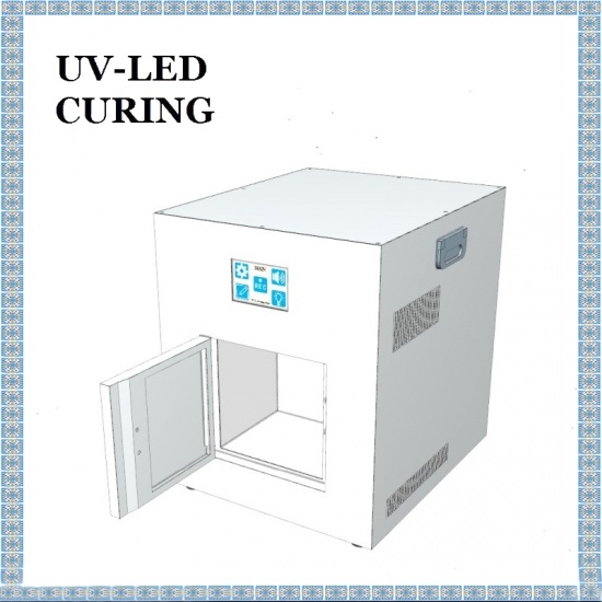 Leduvcuring UV-härdningskammare med hög effekt för laboratoriehärdning 3D-tryck fotokänsligt harts