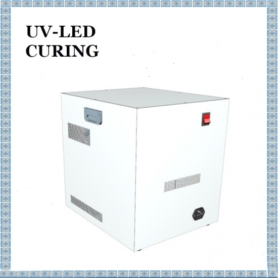 Leduvcuring UV-härdningskammare med hög effekt för laboratoriehärdning 3D-tryck fotokänsligt harts