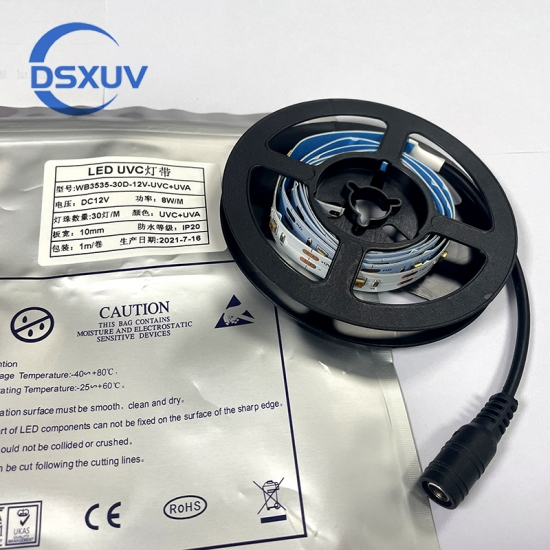 Flexibel 270 nm UVC LED-steriliseringslampa för desinfektion