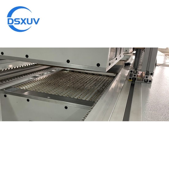 Dubbelhärdning på Line UV-ugn UV Curing Machine inspektion transportör 365 nm 