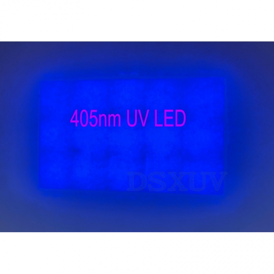UVLED-modul Kollimerande parallell ljuskälla lins Uniform violett belysningsstyrka