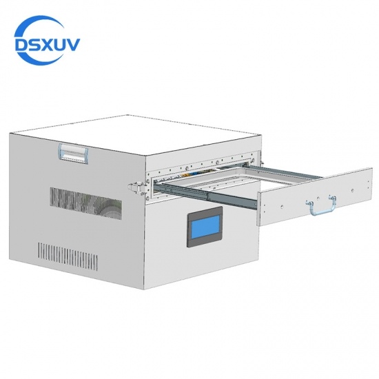 Full automatisk kväve UV-bandhärdningsmaskin separat UV-film från wafer halvledare