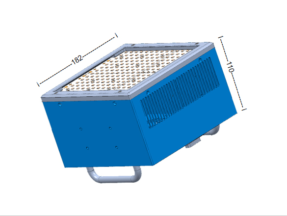 Högpresterande handhållen UV LED-härdande ljuskälla